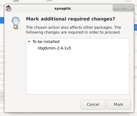 Synaptic mark dependencies